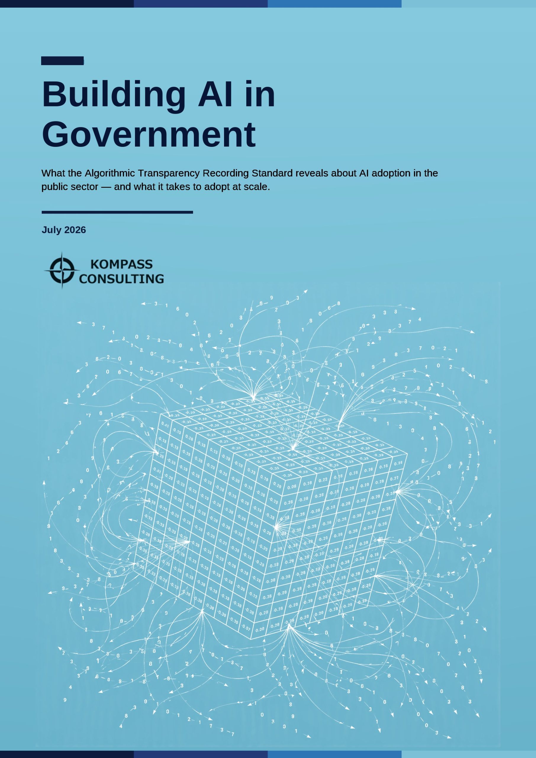 Building AI in Government report cover